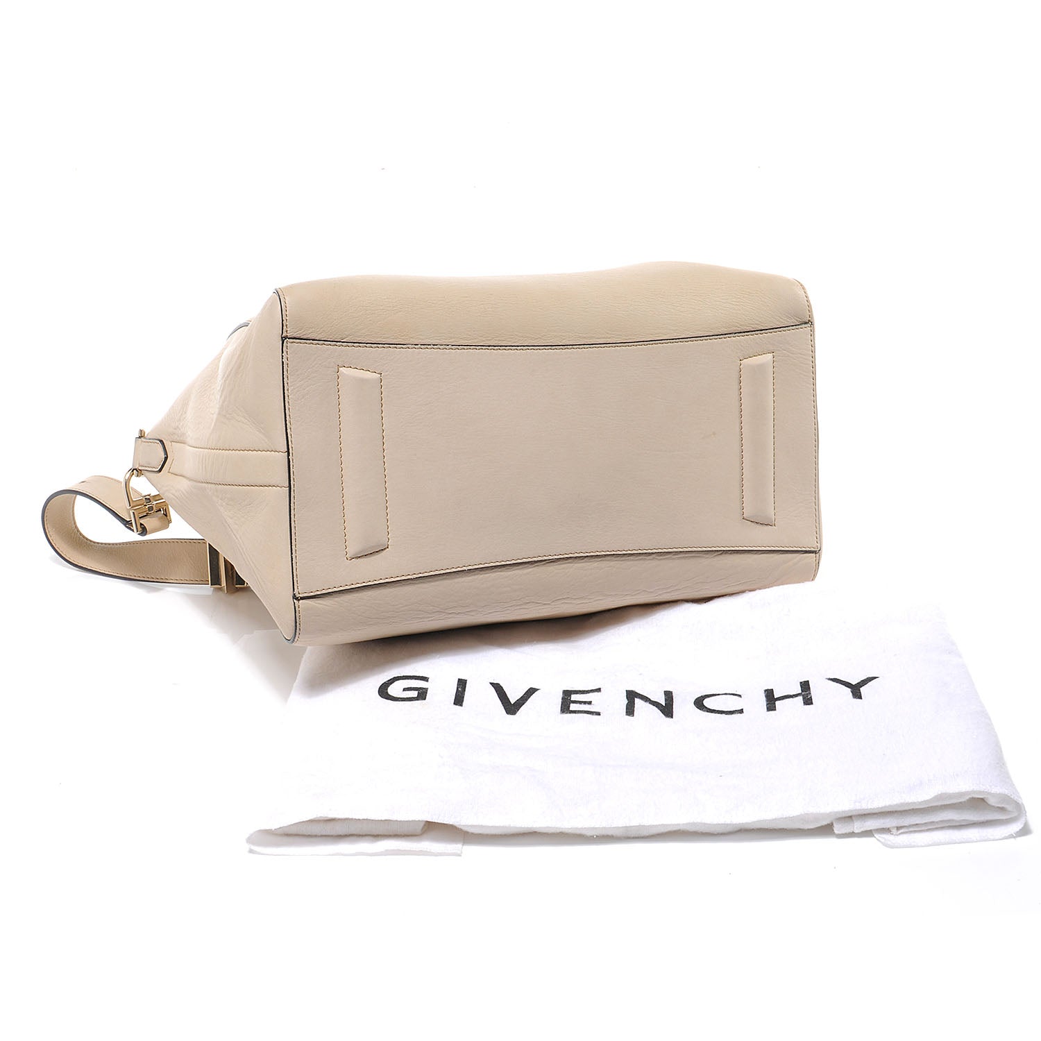 Givenchy Calfskin Medium Bi-Color Antigona Cream Black 4 of 7