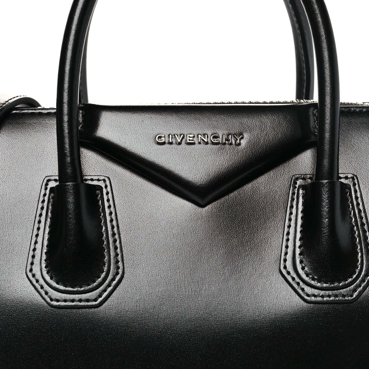 Givenchy Shiny Lord Calfskin Small Antigona Black 8 of 10