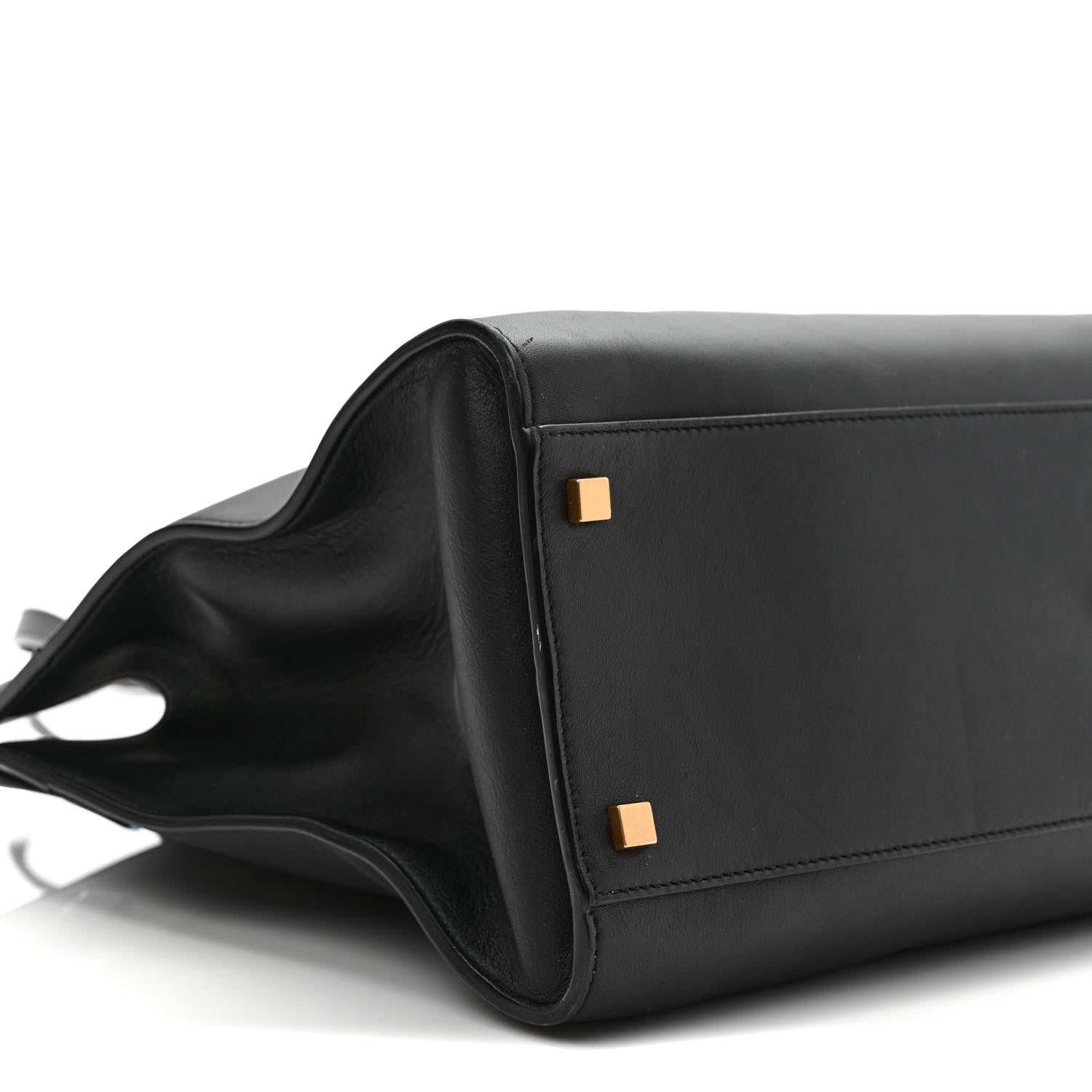 Saint Laurent Calfskin Medium Manhattan Shopper Tote Black 8 of 9