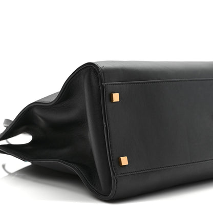 Saint Laurent Calfskin Medium Manhattan Shopper Tote Black 8 of 9