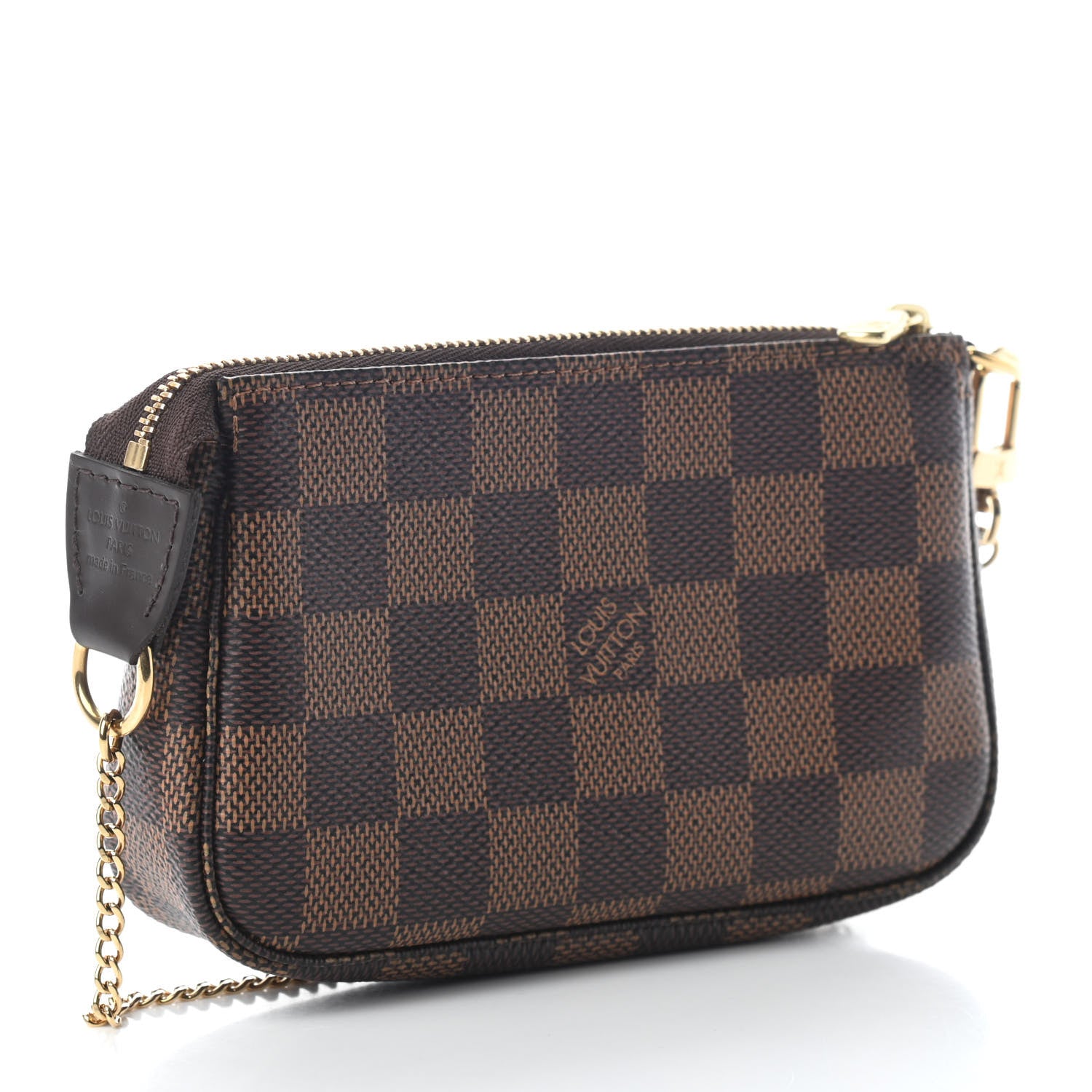 Louis Vuitton Damier Ebene Mini Pochette Accessories 3 of 7