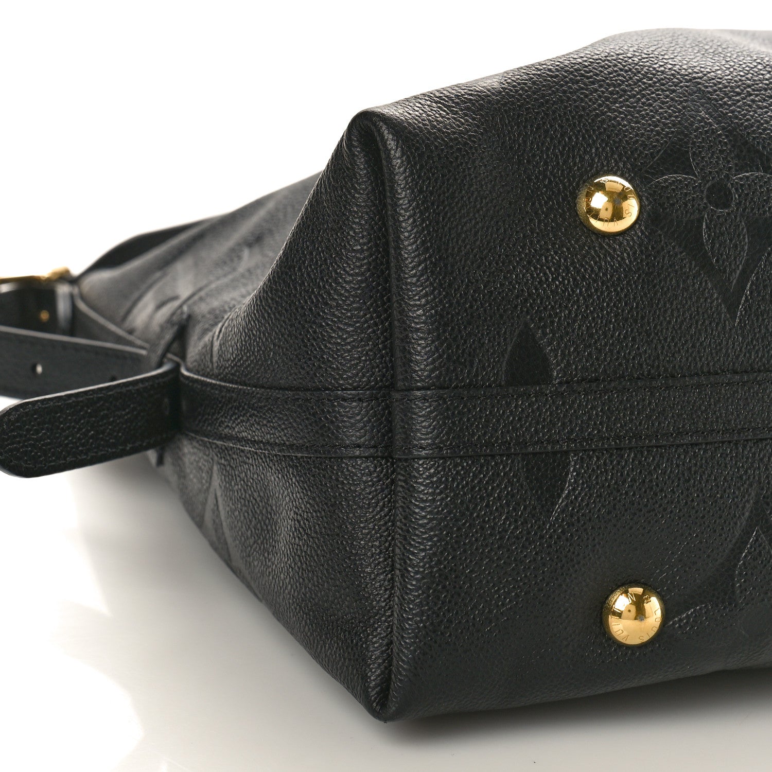 Louis Vuitton Empreinte Monogram Giant Carryall MM Black 10 of 12