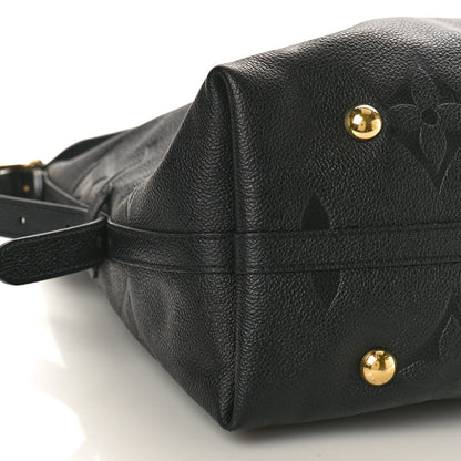 Louis Vuitton Empreinte Monogram Giant Carryall MM Black 10 of 12
