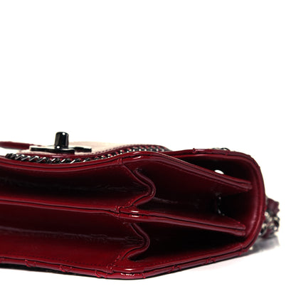Chanel Patent Mini Madison Flap Red 8 of 8
