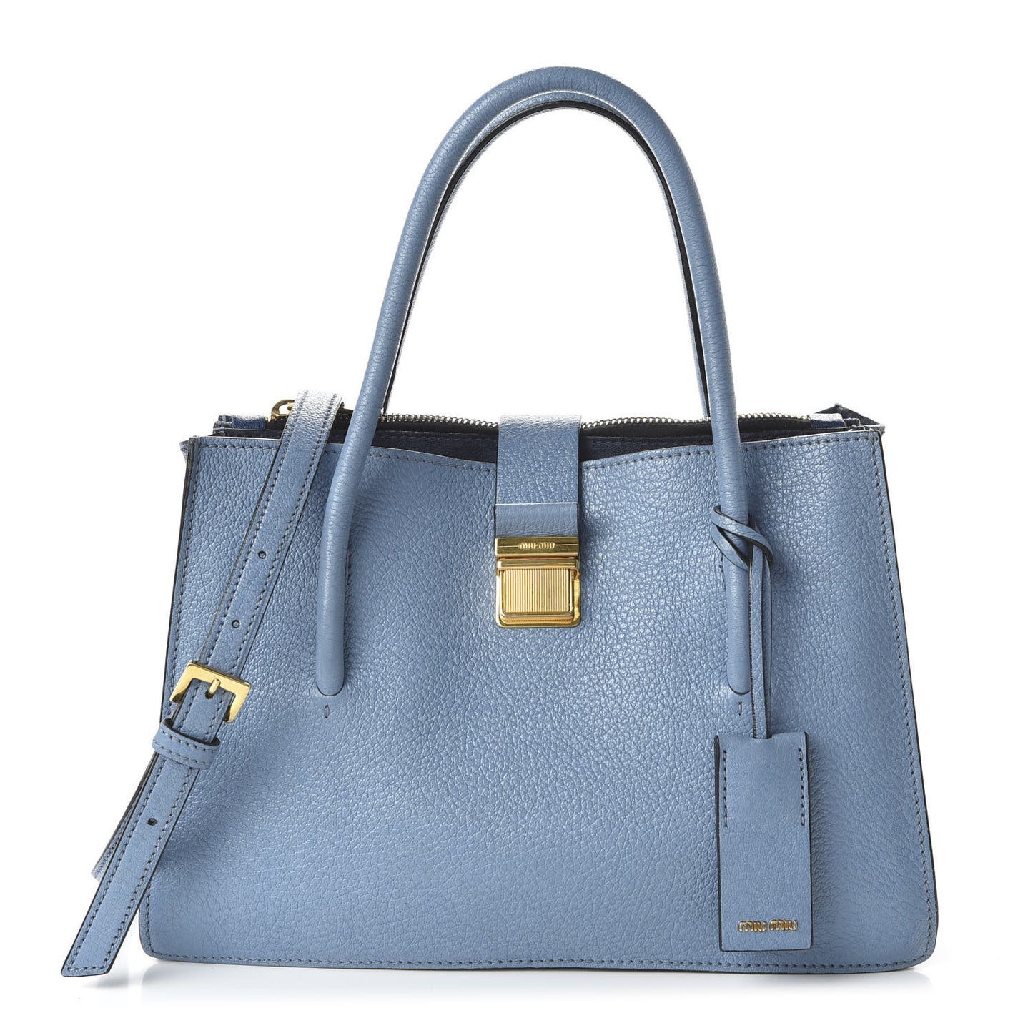 Goatskin Madras Shopping Tote