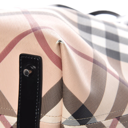 Burberry Nova Check Large Nickie Tote Black 15 of 19