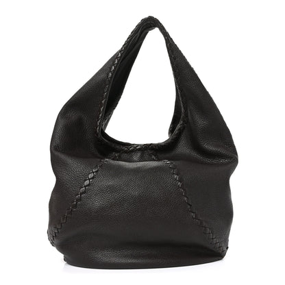 Bottega Veneta Cervo Deerskin Large Hobo Ebano 1 of 12