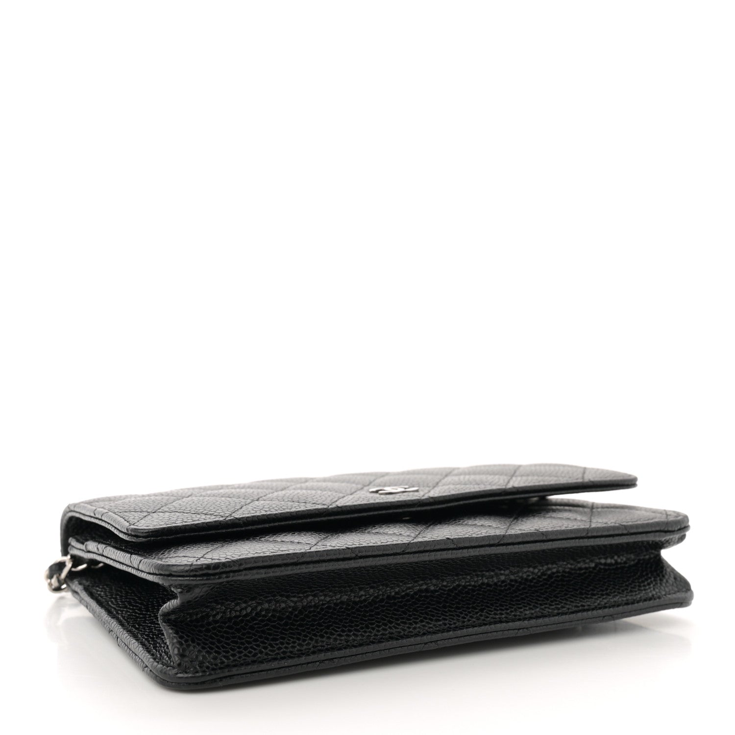 Chanel Caviar Quilted Wallet on Chain WOC Black 4 of 12