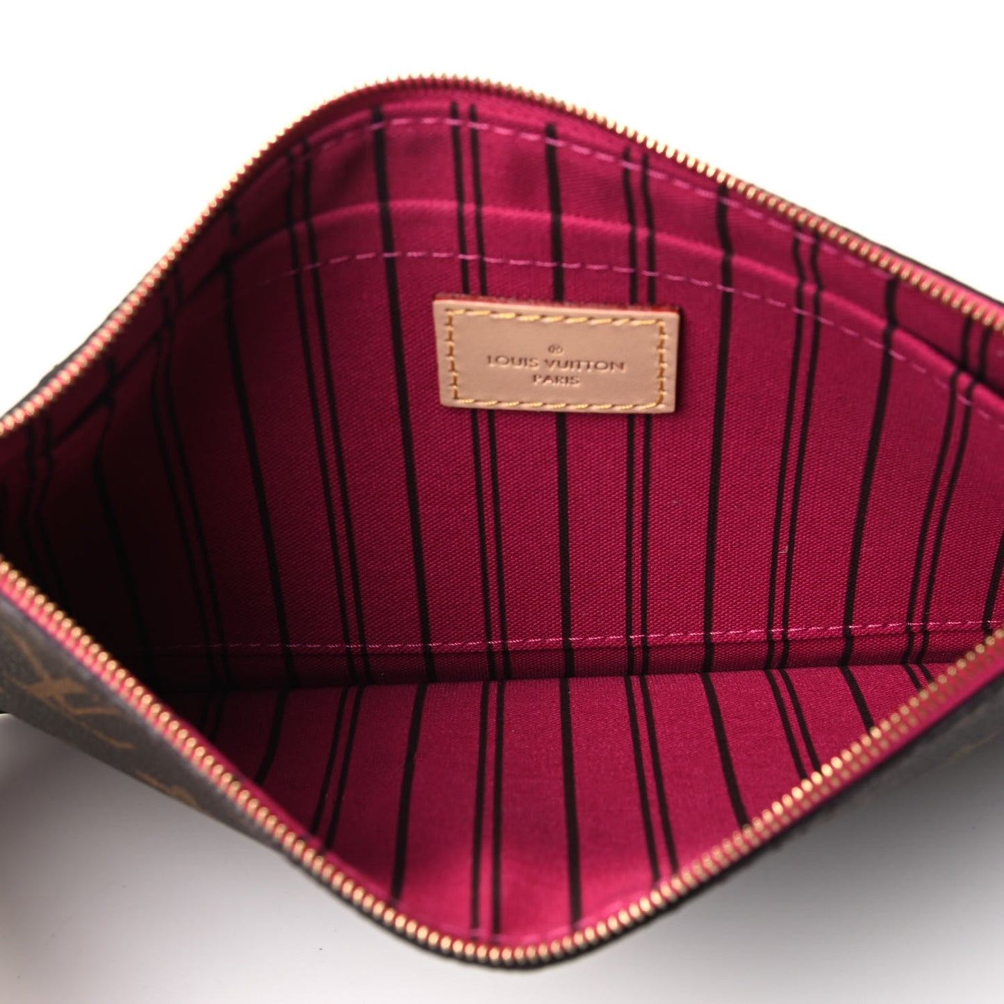 Monogram Neverfull MM GM Pochette Pivoine