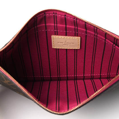 Louis Vuitton Monogram Neverfull MM GM Pochette Pivoine 4 of 4