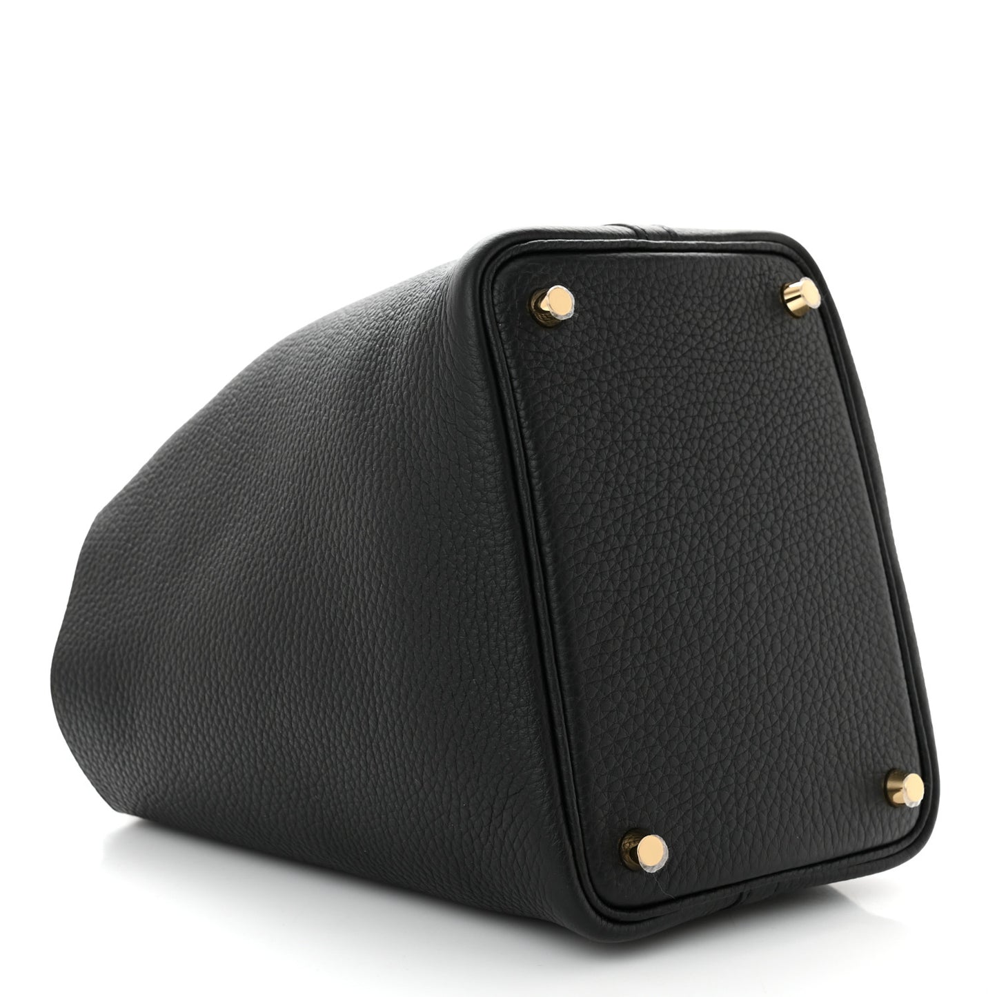 Taurillon Clemence Picotin Lock 18 PM Black