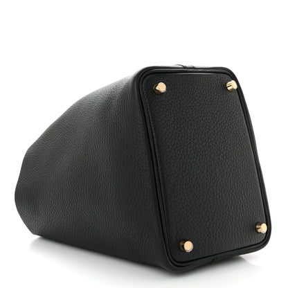 Hermes Taurillon Clemence Picotin Lock 18 PM Black 4 of 11