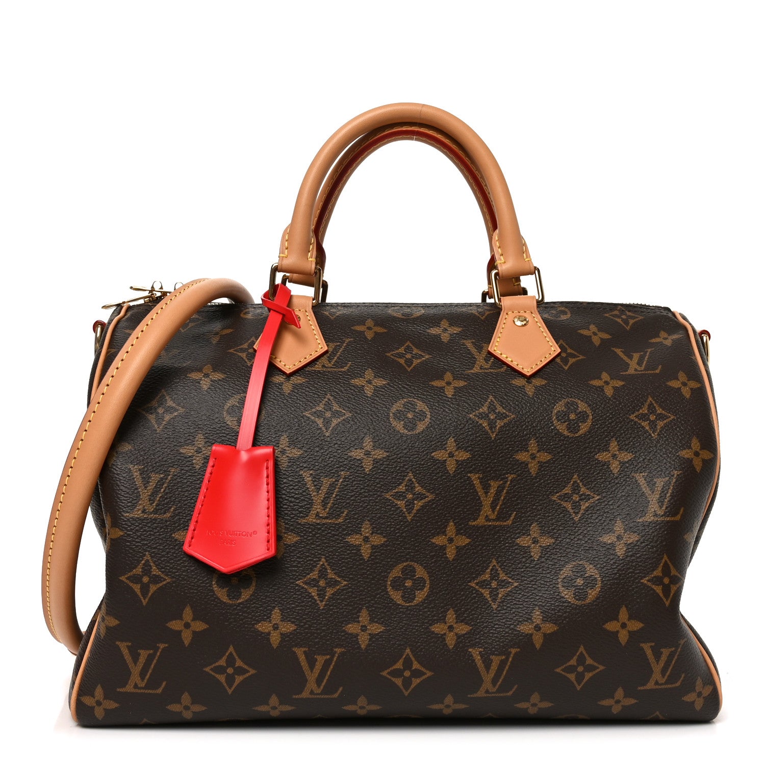 Louis Vuitton Monogram Speedy Soft 30 Crafty Red 1 of 9