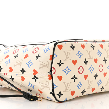 Louis Vuitton Game On Neverfull MM White 10 of 11