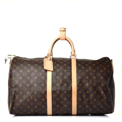 Louis Vuitton Monogram Keepall Bandouliere 55 1 of 10