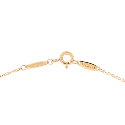 Tiffany 18K Rose Gold Diamond .24ct Elsa Peretti Diamonds by the Yard Pendant Necklace 5 of 6