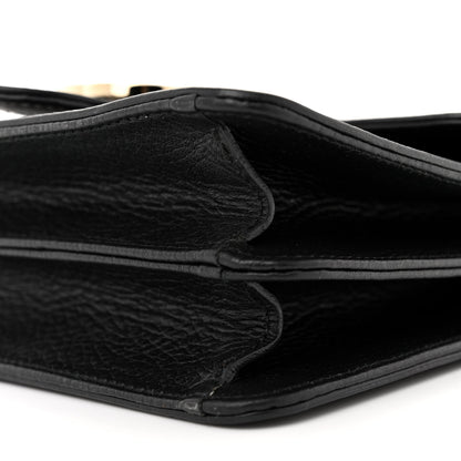 Gucci Dollar Calfskin Small Interlocking G Shoulder Bag Black 10 of 12