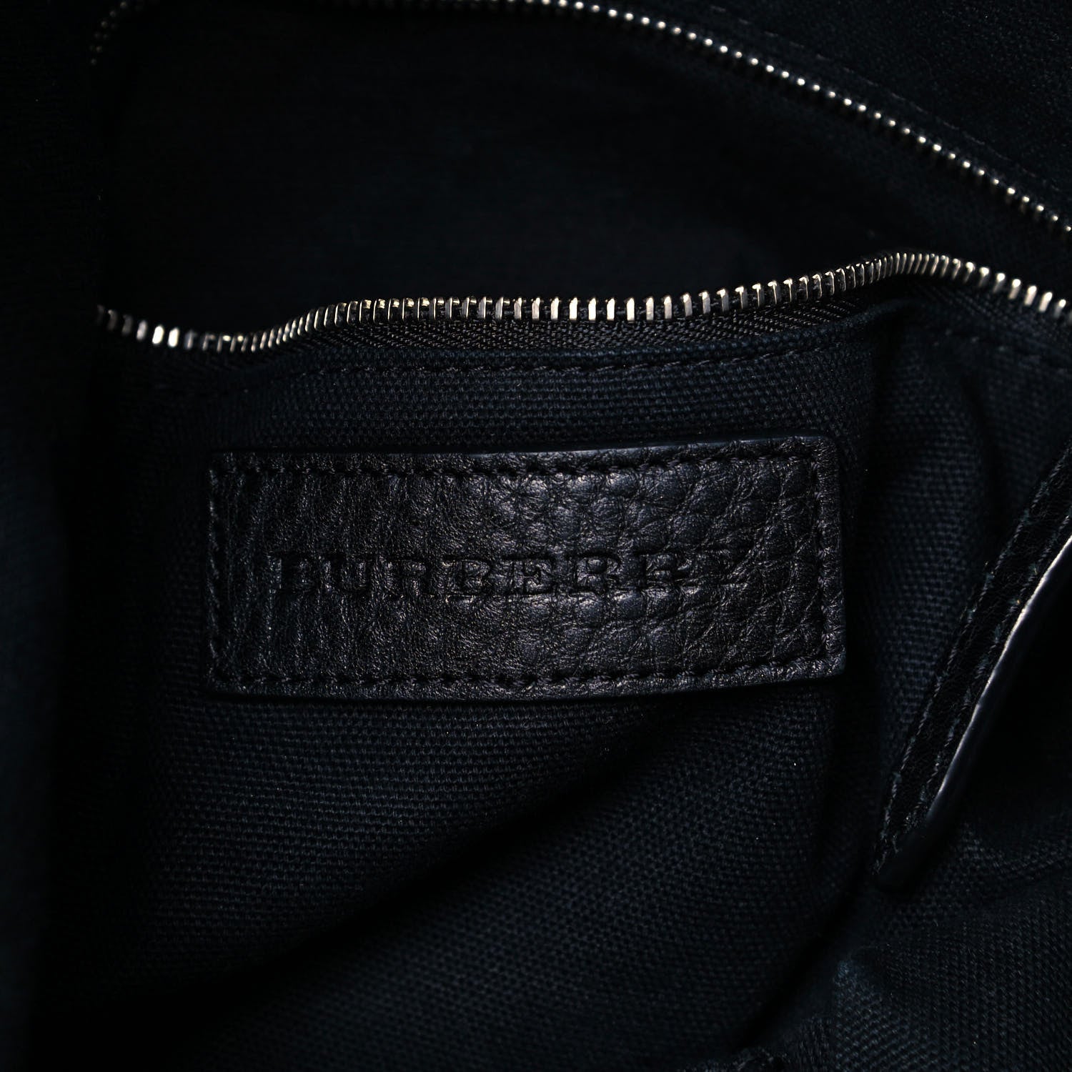Burberry Calfskin Studded Medium Susanna Hobo Black 6 of 9