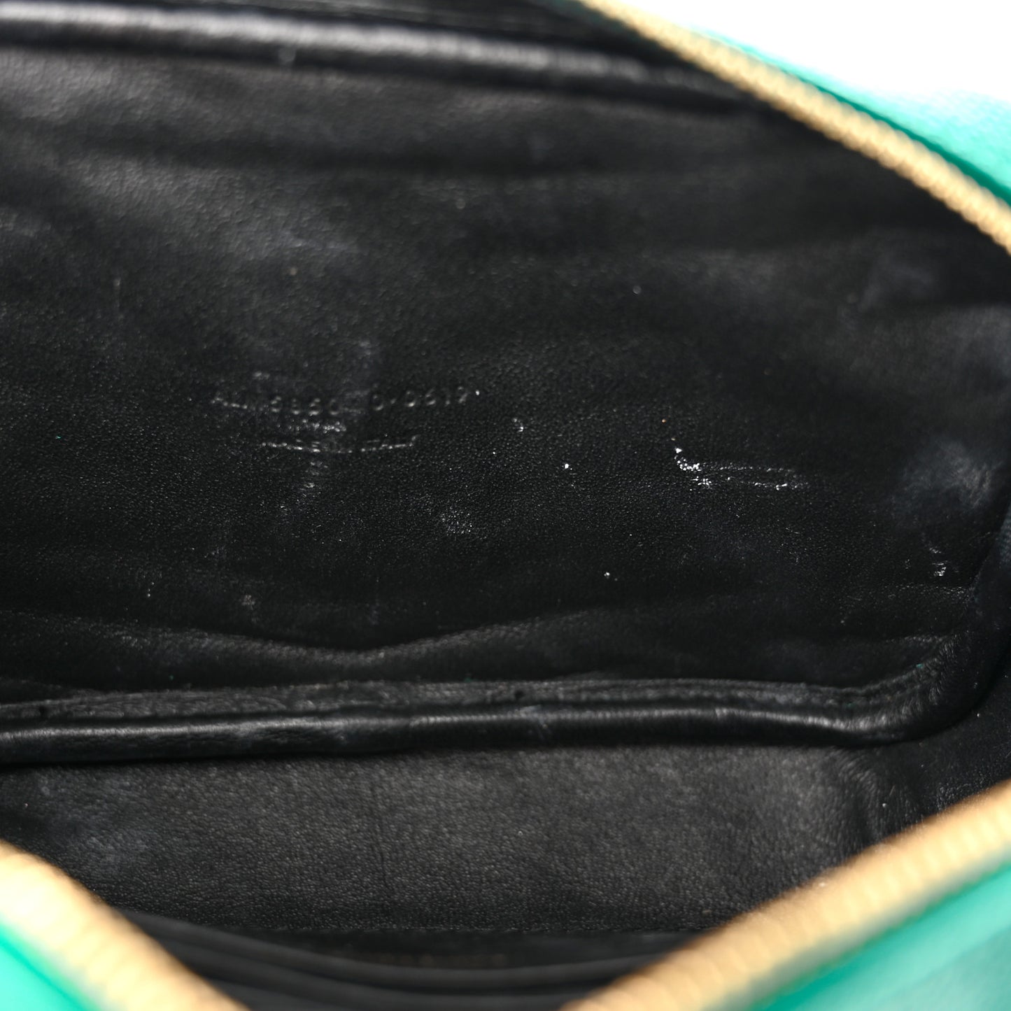 Grain De Poudre Matelasse Monogram Mini Lou Camera Bag Brilliant Grass