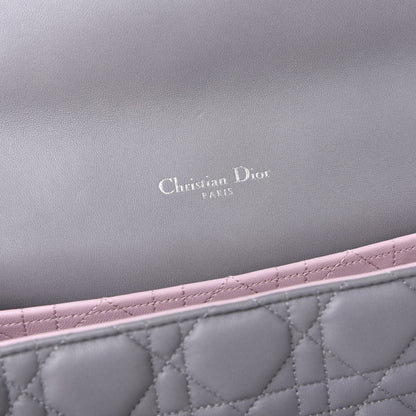 Christian Dior Lambskin Cannage Large Miss Dior Flap Grey 7 of 8