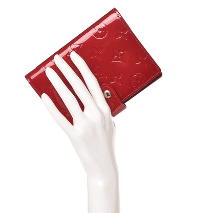 Louis Vuitton Vernis Small Ring Agenda Cover Pomme D'Amour 2 of 6