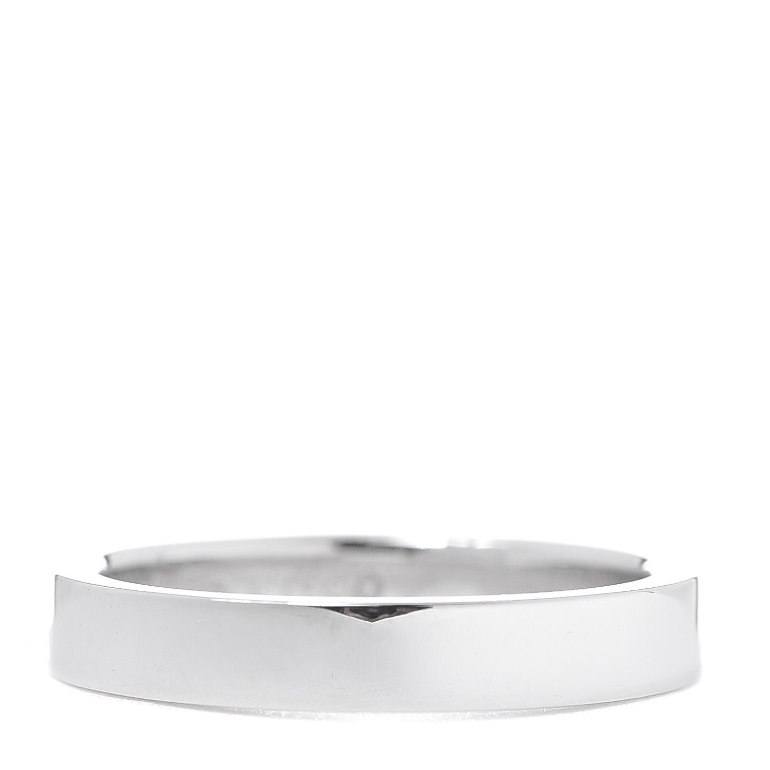 Tiffany Platinum 3mm Essential Wedding Band Ring 47 4 3 of 4