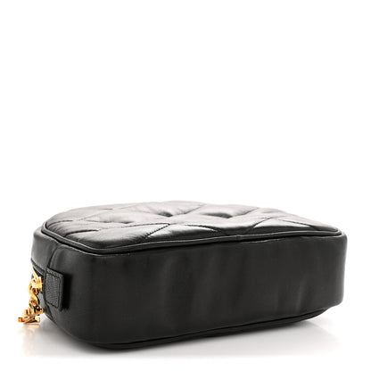 Saint Laurent Lambskin Quilted Lolita Cosmetic Pouch Black 4 of 7