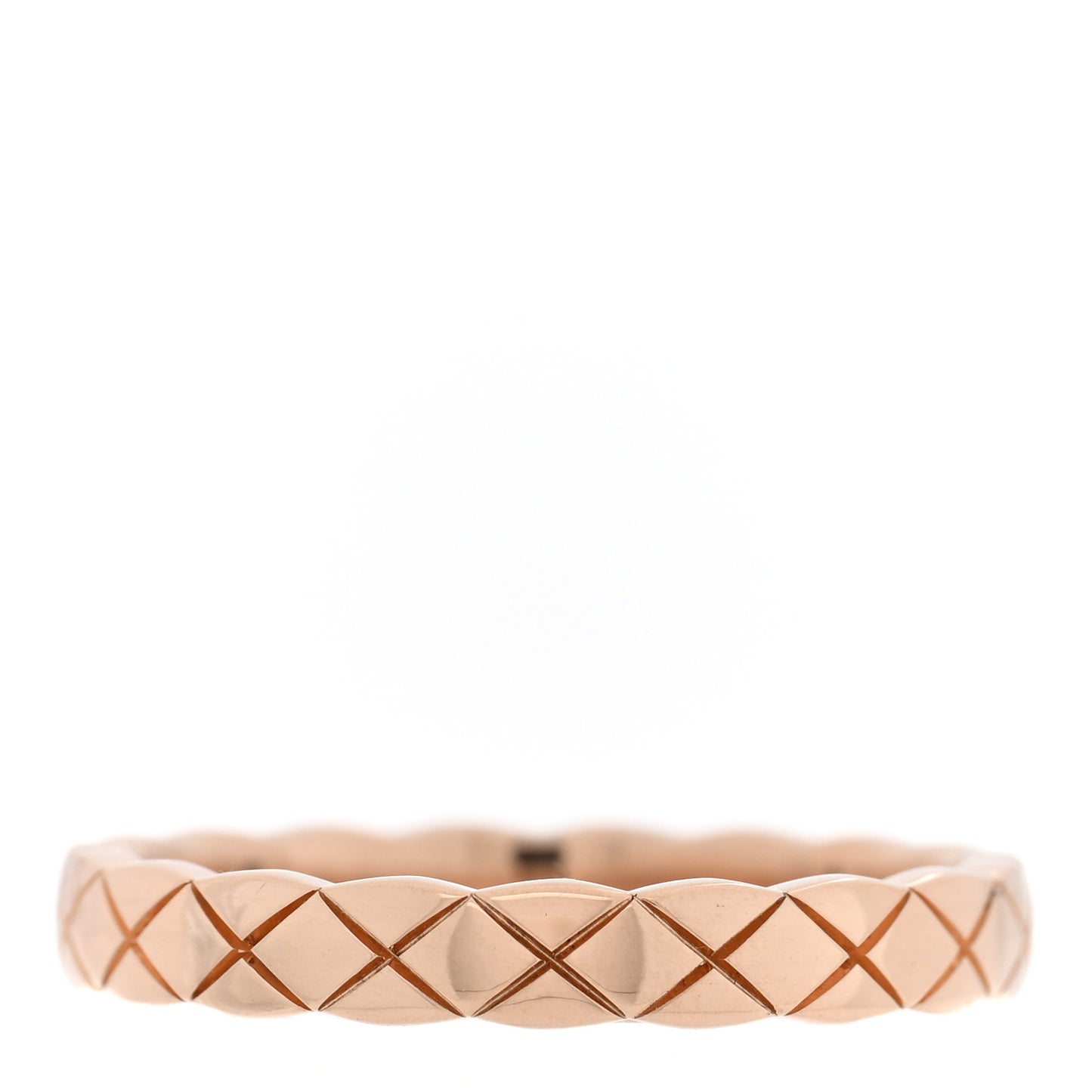 18K Beige Gold Mini Coco Crush Ring 57 8