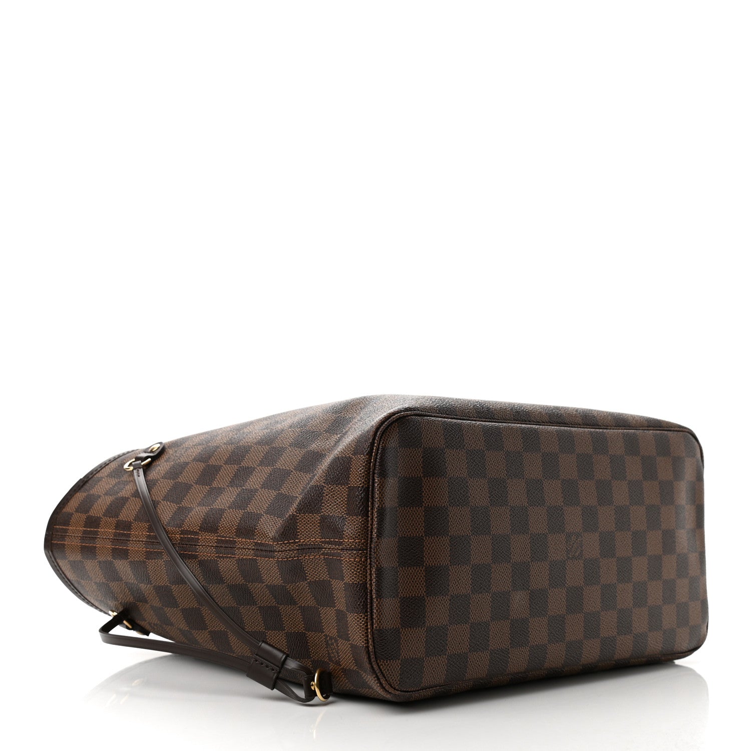 Louis Vuitton Damier Ebene Neo Neverfull MM Rose Ballerine 4 of 10