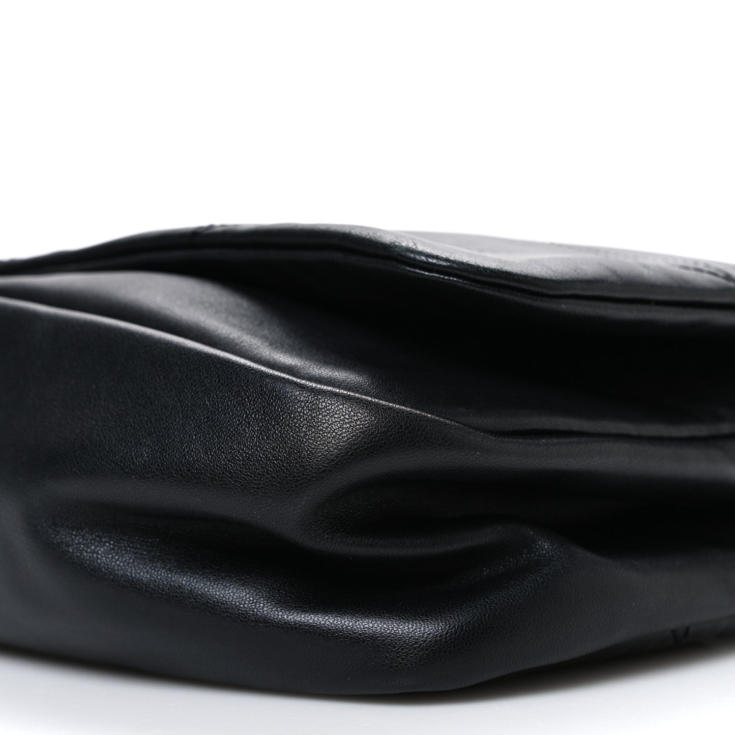 Lambskin Matelasse Monogram Small Jamie 4.3 Black