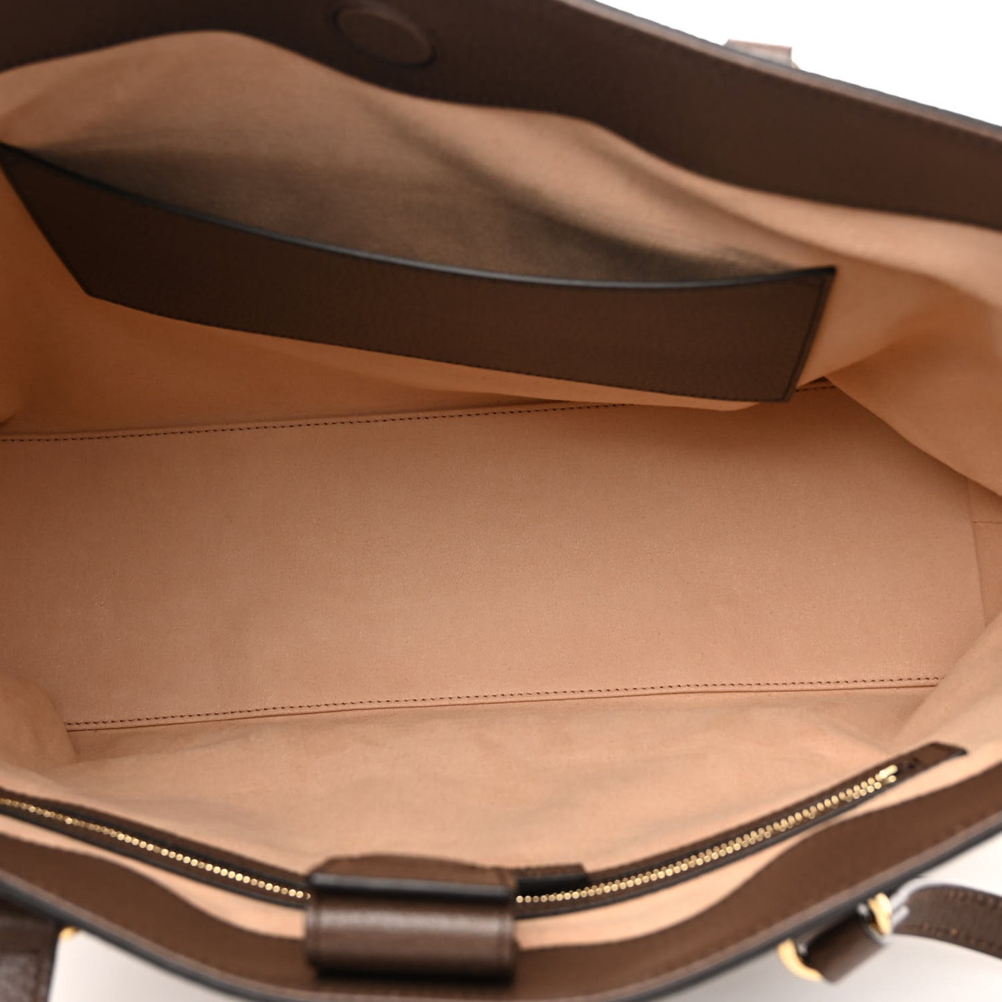 GG Supreme Monogram Textured Calfskin Web Medium Ophidia Shopping Tote Beige Ebony New Acero
