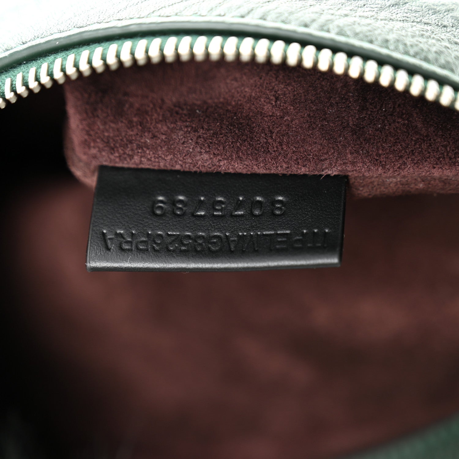 Burberry Shearling Small Knight Crossbody Bag Vine 6 of 9