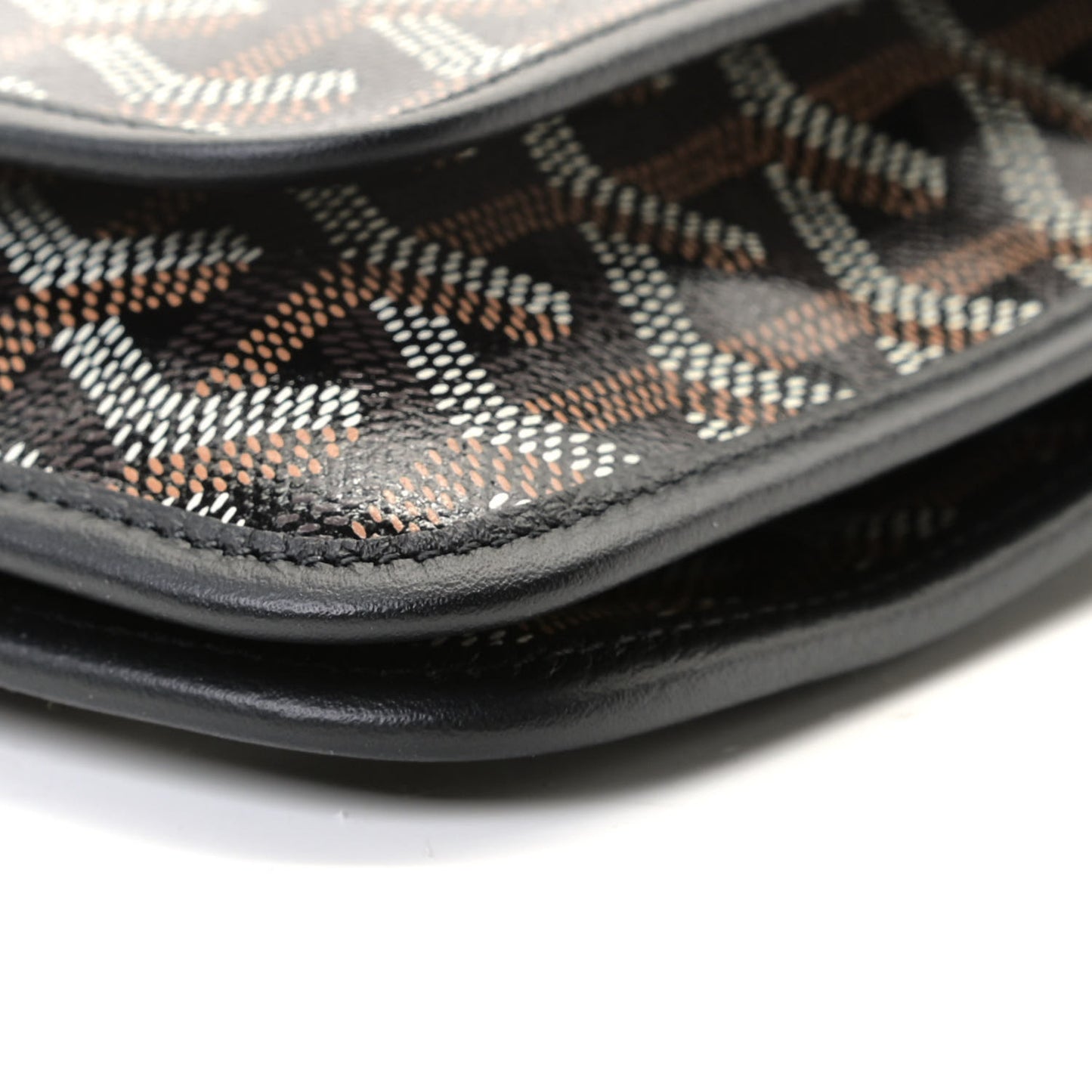 Goyardine Plumet Wallet Clutch Black