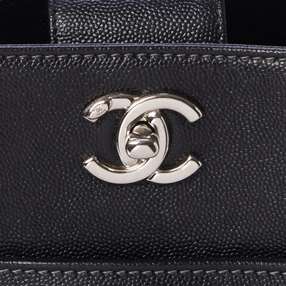 Chanel Caviar Cerf Executive Shopper Tote Black 7 of 9