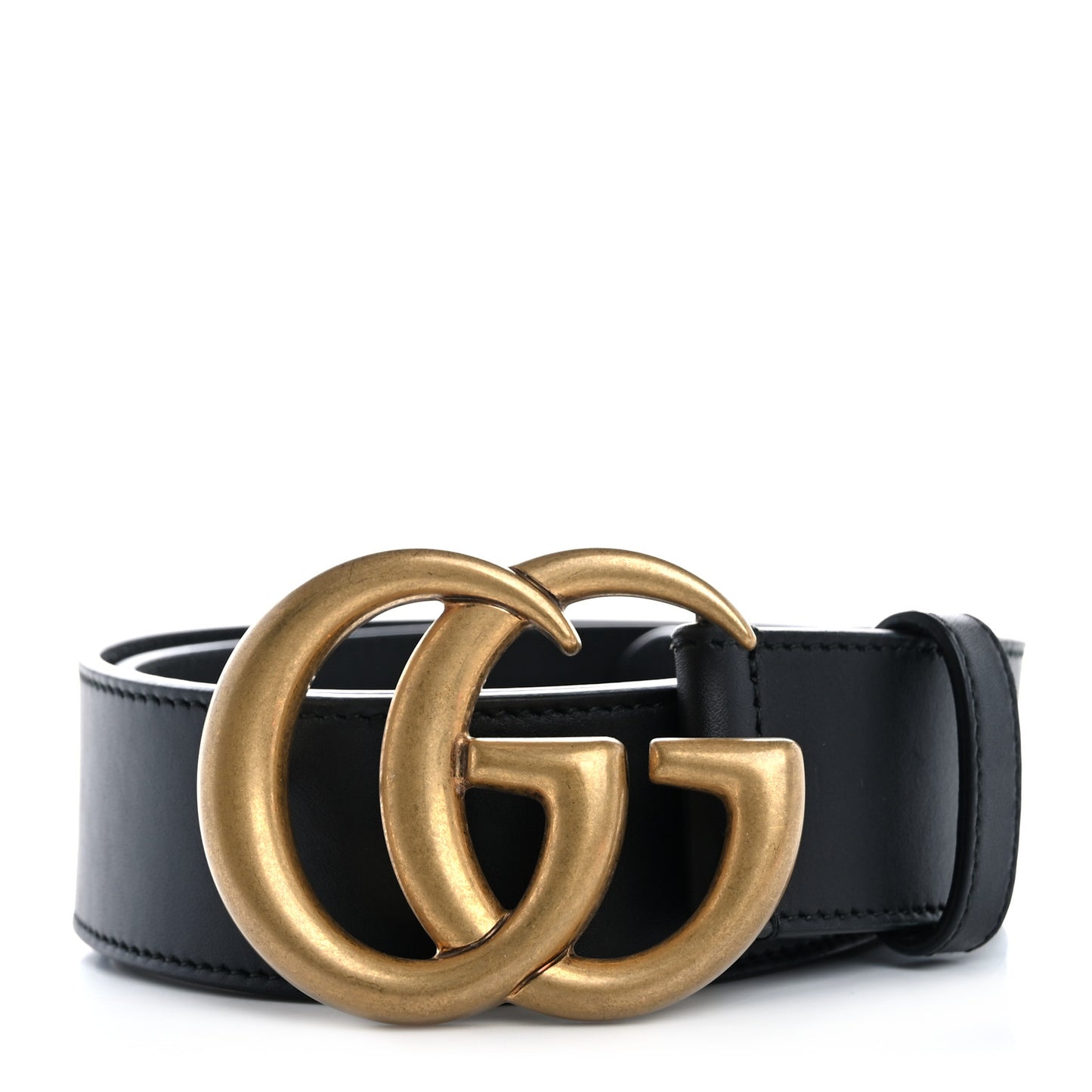 Calfskin Double G 40mm Belt 75 30 Black