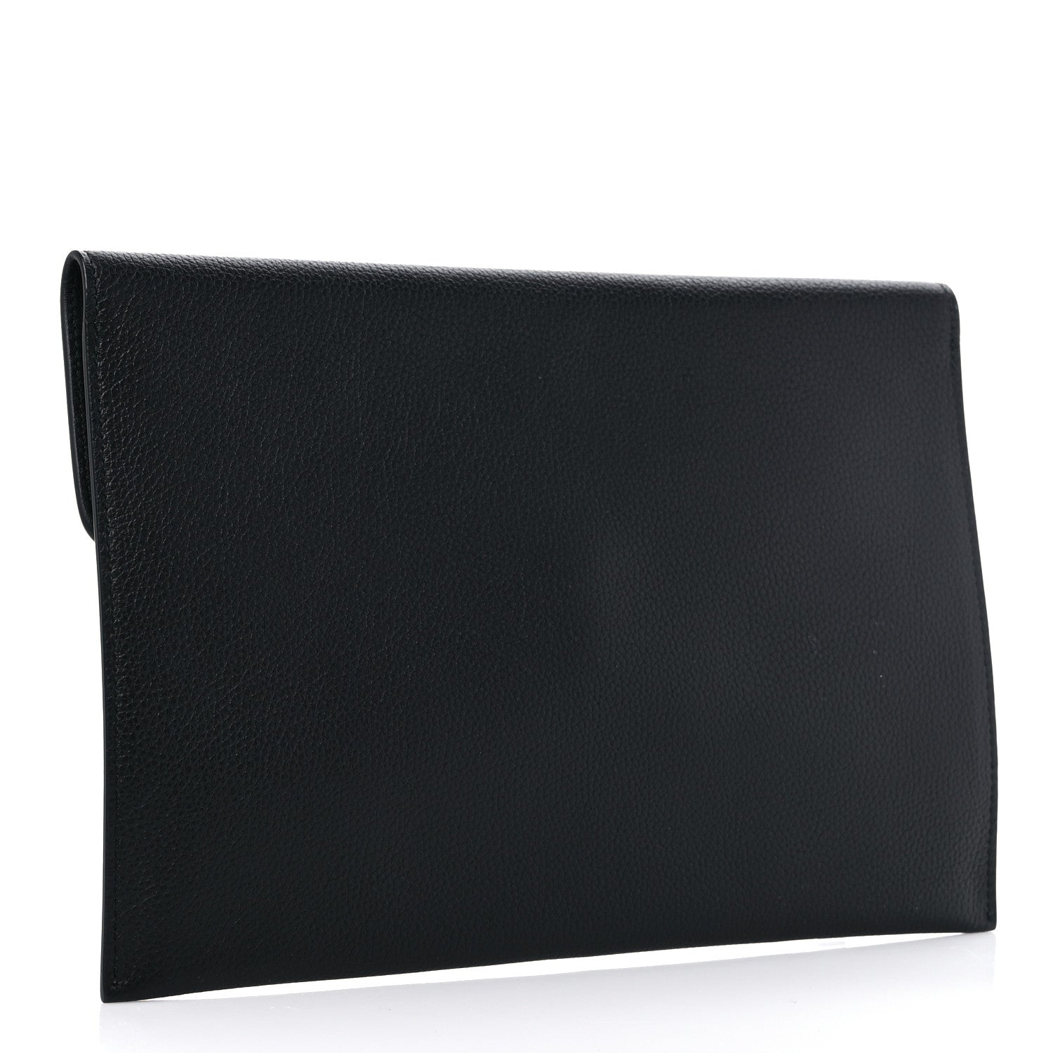 Alexander McQueen Calfskin Skull Envelope Clutch Black 3 of 9