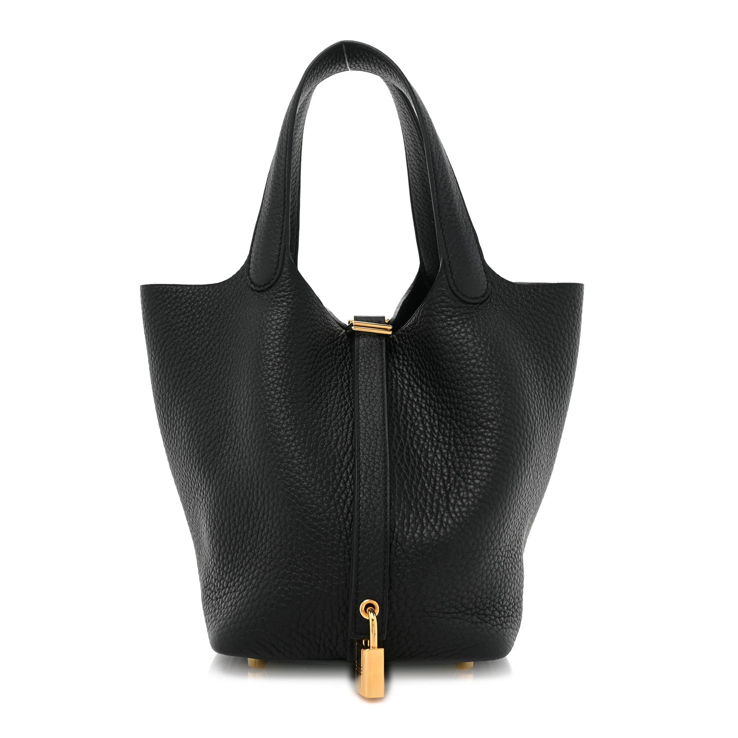 Hermes Taurillon Clemence Picotin Lock 18 PM Black 1 of 10