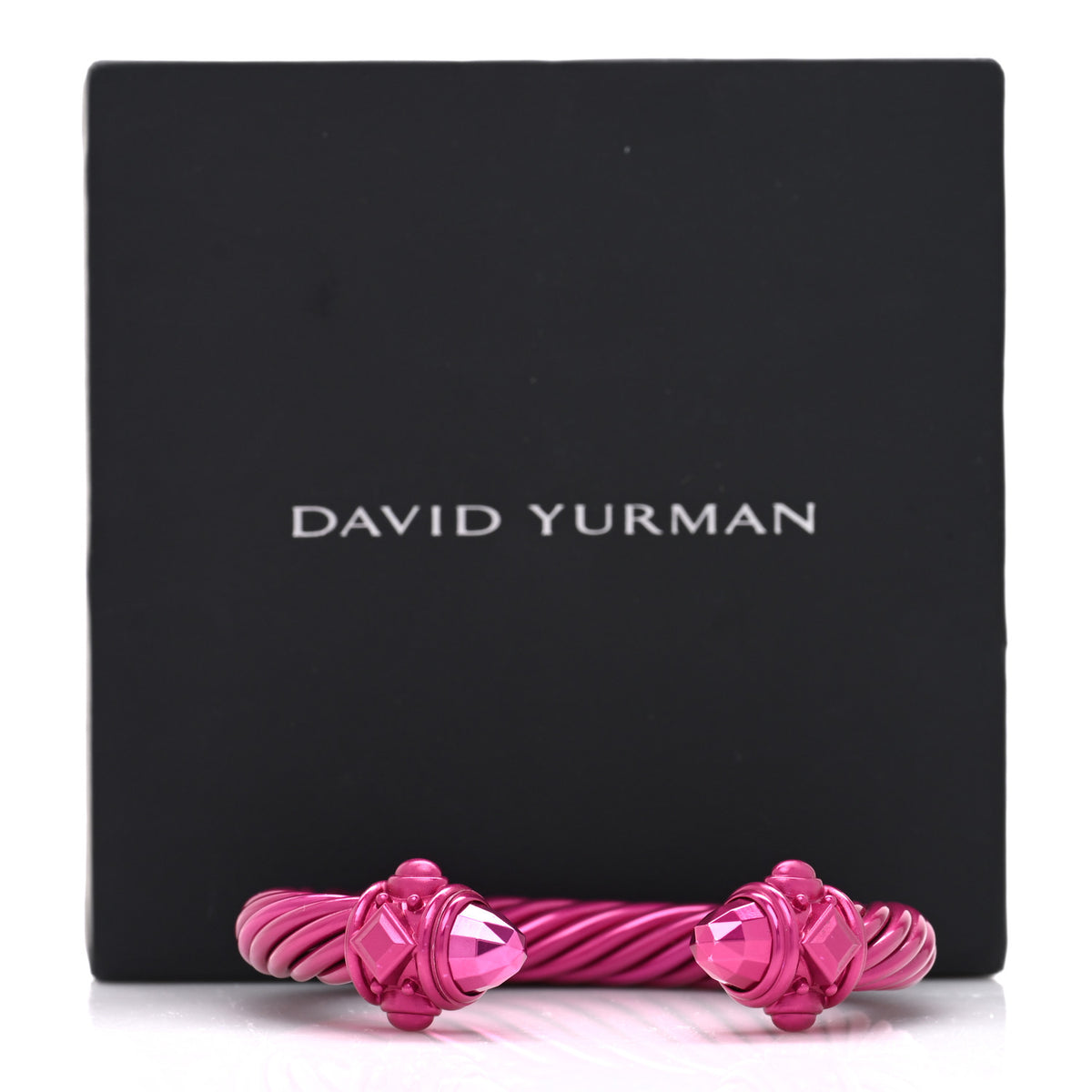 Aluminum 10mm Renaissance Cable Bracelet Pink
