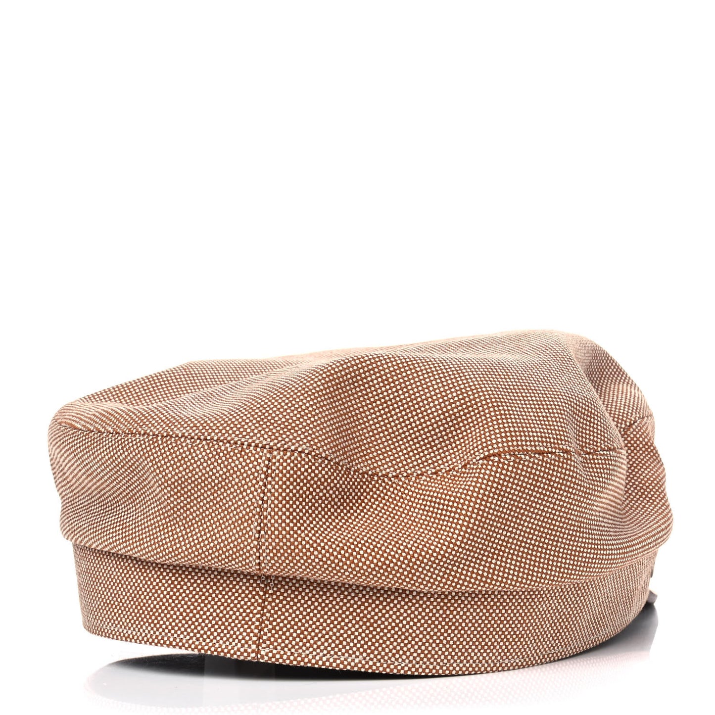 Cotton Silk Swift Clou de Selle Vauban Cap 58 Marron Alezan Gold