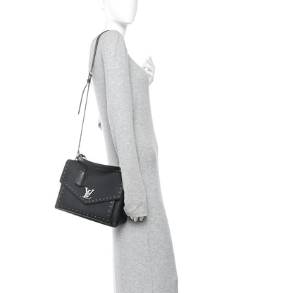 Louis Vuitton Soft Calfskin My Lockme Studs Black 2 of 17