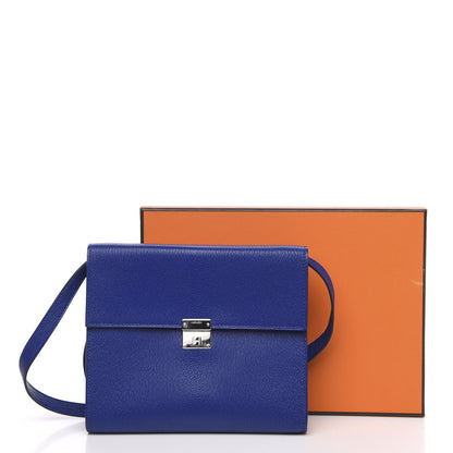 Hermes Chevre Mysore Clic 16 Wallet Bleu Electrique 9 of 9