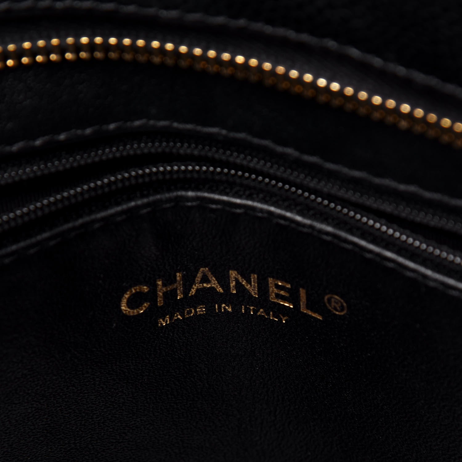 Chanel Caviar Quilted Medallion Tote Black 6 of 10