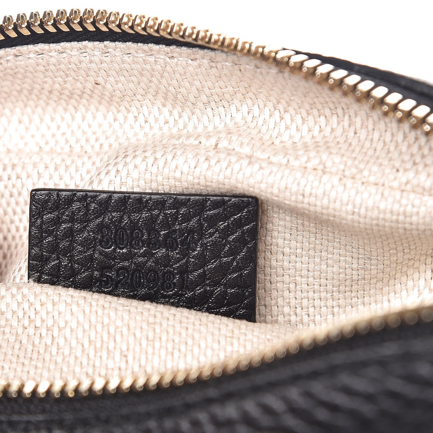 Gucci Pebbled Calfskin Small Soho Disco Bag Black 7 of 7