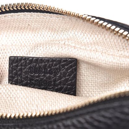 Gucci Pebbled Calfskin Small Soho Disco Bag Black 7 of 7