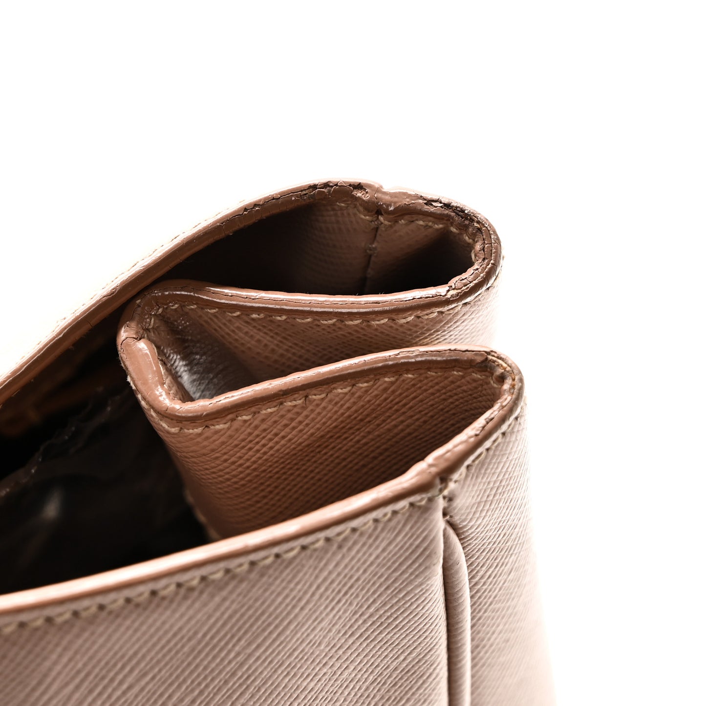 Saffiano Lux Large Tote Cammeo