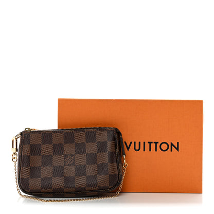 Louis Vuitton Damier Ebene Mini Pochette Accessories 13 of 13