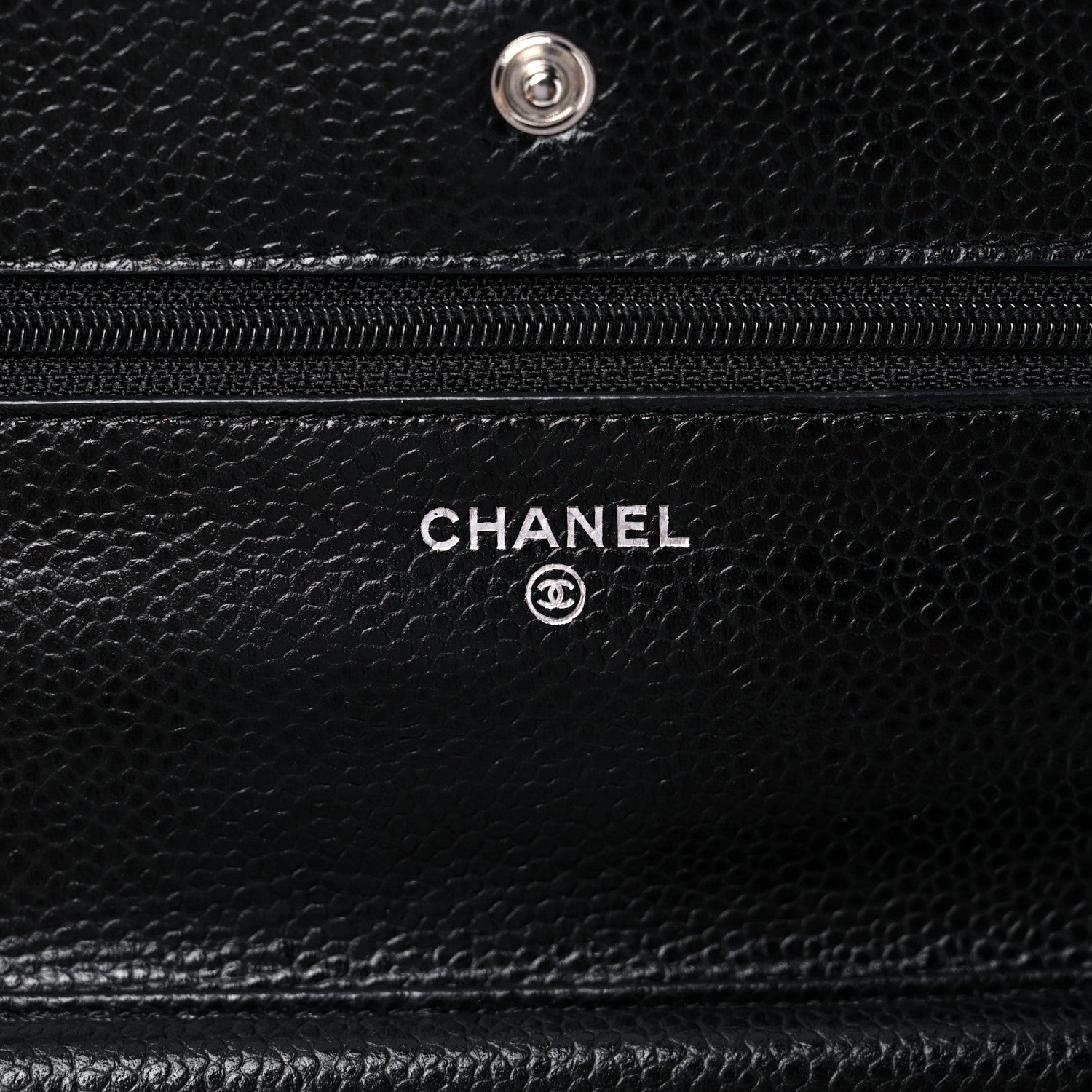 Chanel Caviar Quilted Wallet On Chain WOC Black 6 of 13