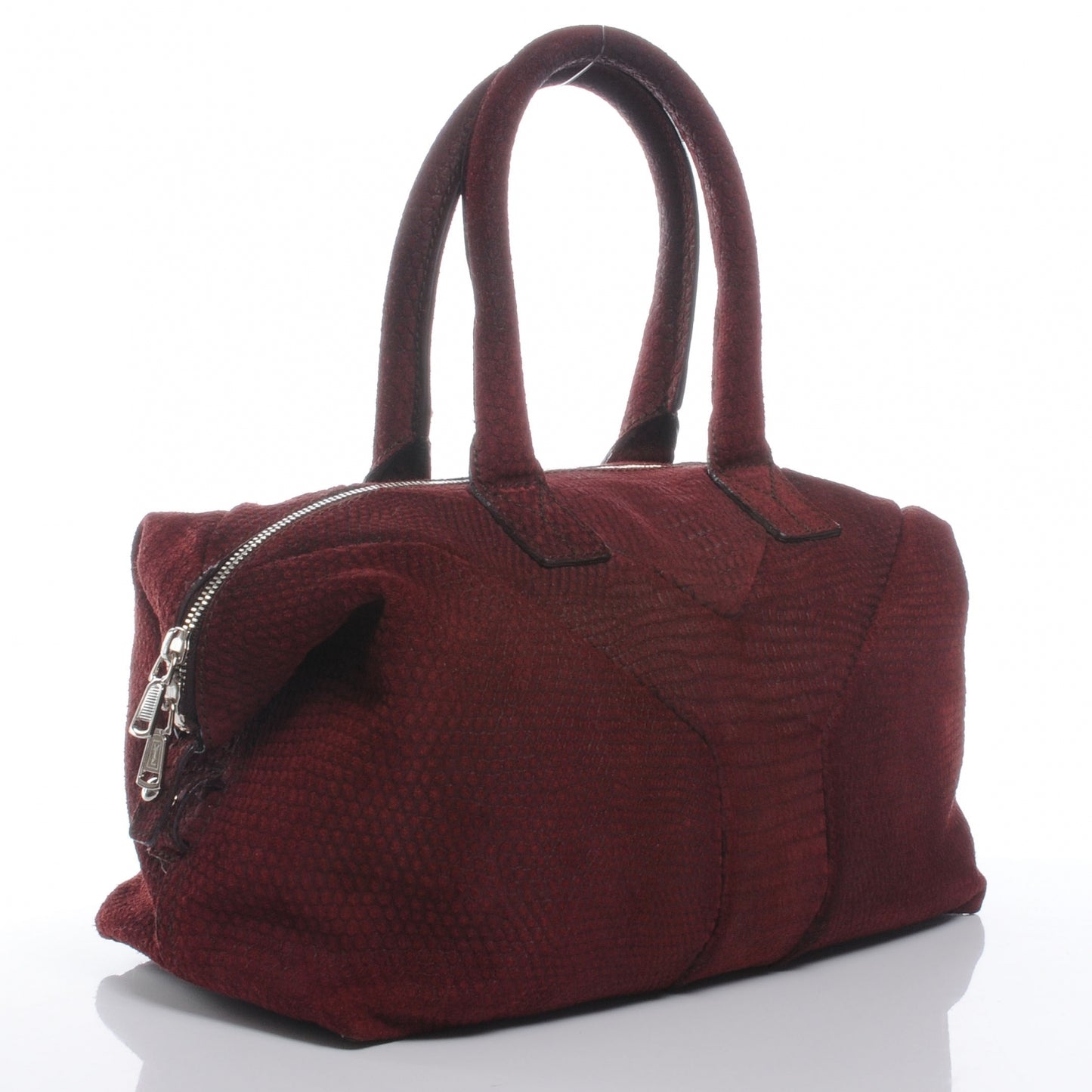 Suede Printed Medium Easy Y Bag