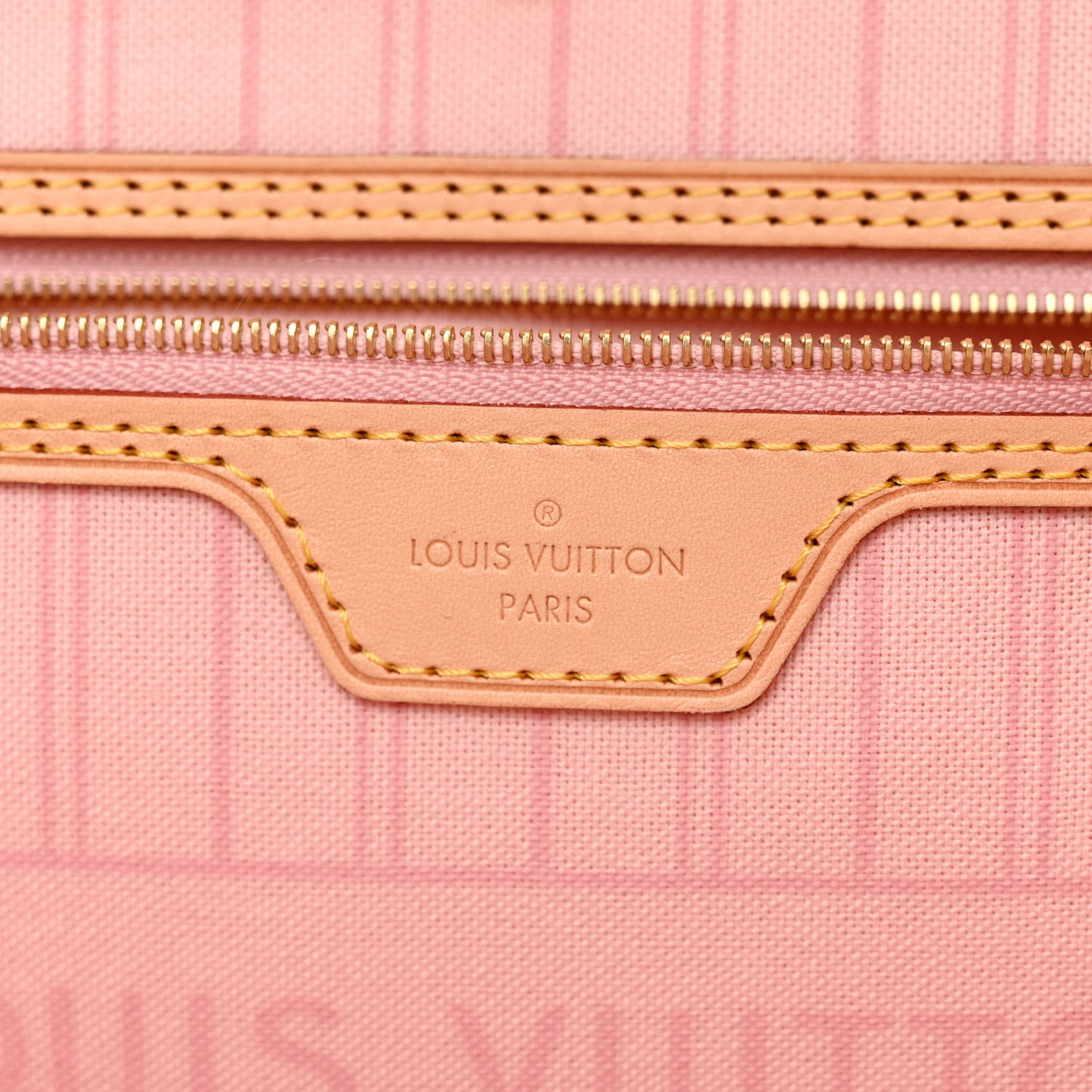 Damier Azur Neo Neverfull MM Rose Ballerine