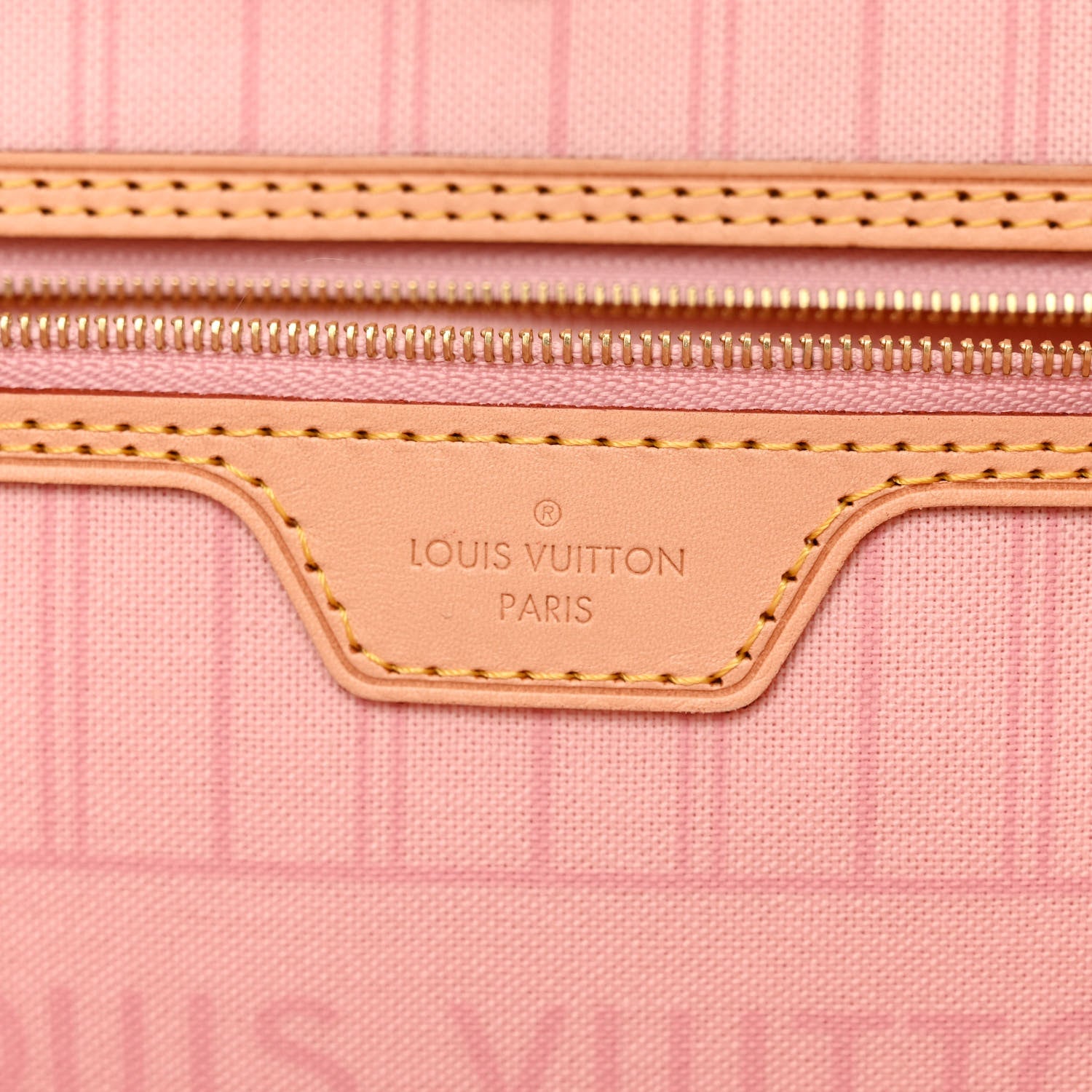 Louis Vuitton Damier Azur Neo Neverfull MM Rose Ballerine 6 of 11